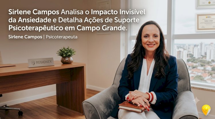 Sirlene Campos aponta critérios clínicos para identificação precoce de esgotamento psicológico e manejo de crises em Campo Grande