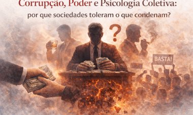 Corrupção, Poder e Psicologia Coletiva: por que sociedades toleram o que condenam?
