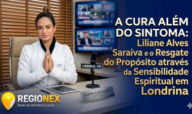 Liliane Alves Saraiva explica como técnicas milenares e espiritualidade tratam a causa da exaustão em Londrina