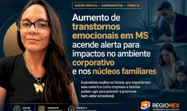 Sirlene Campos aponta critérios clínicos para identificação precoce de esgotamento psicológico e manejo de crises em Campo Grande