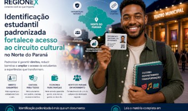 Identificação estudantil padronizada fortalece acesso ao circuito cultural no Norte do Paraná
